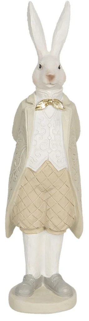 Dekoračné soška králika vo fraku - 9 * 9 * 30 cm