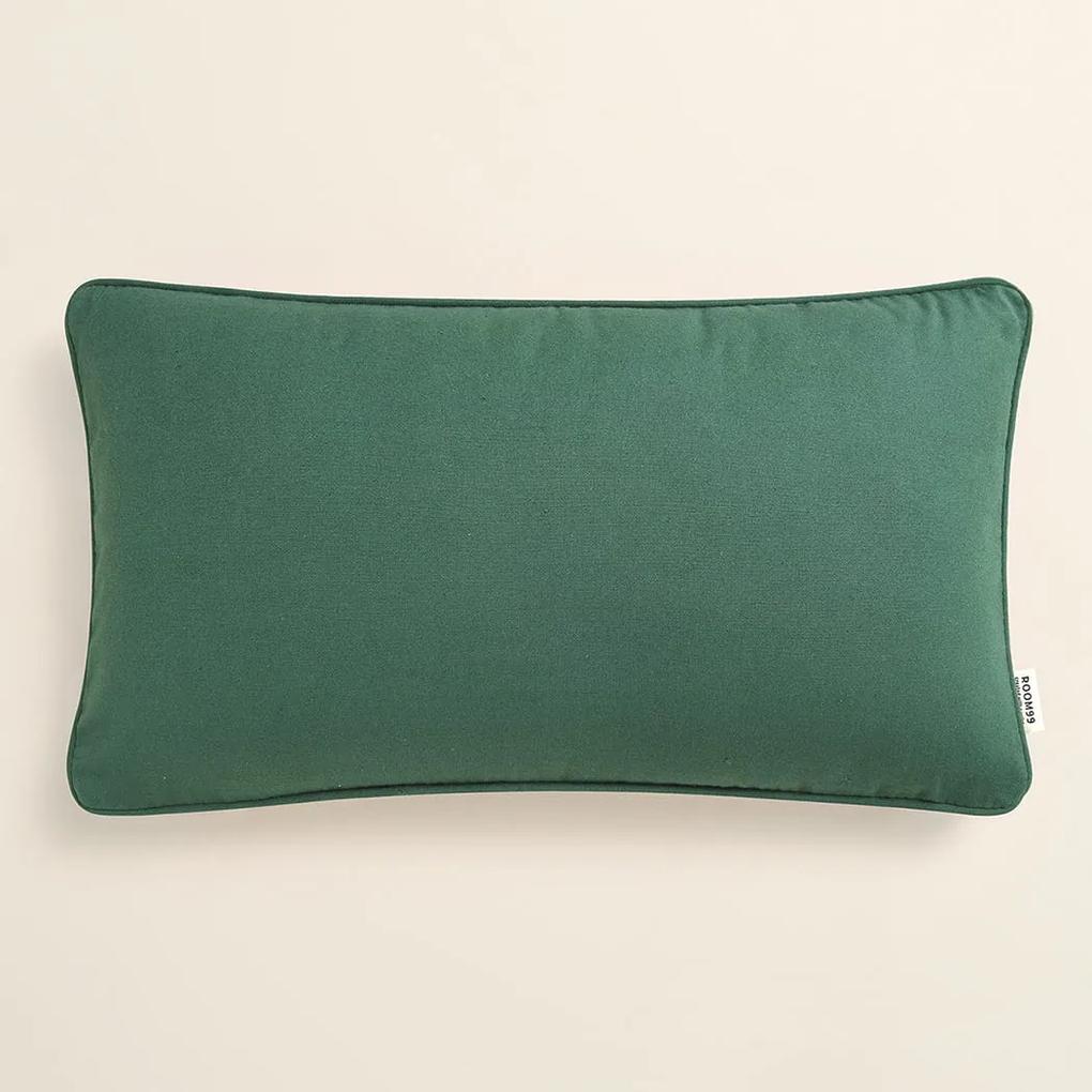 Room99 Dekoračná obliečka na vankúš Pure Bavlna Farba: Zelená, Veľkosť: 40 x 40 cm