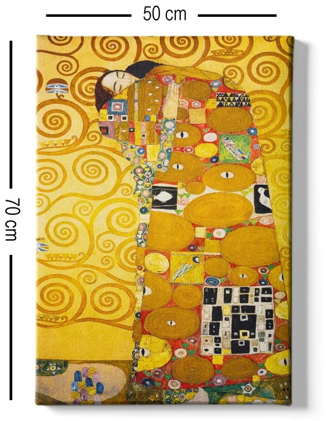 Obraz na plátne Like the Gustav Klimt 50x70 cm