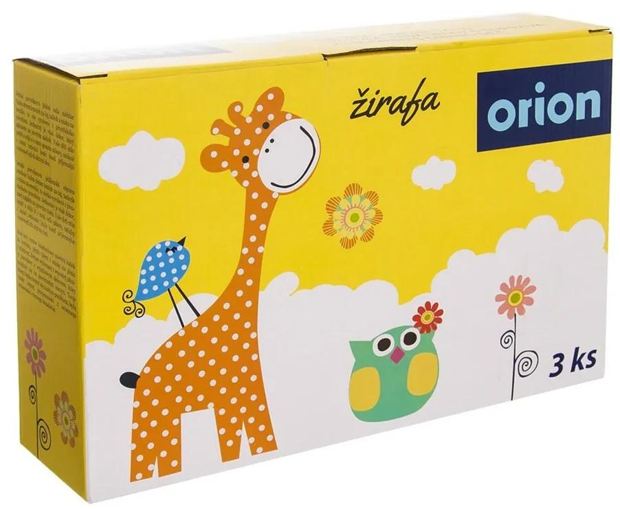 Orion 3-dielna detská jedálenská súprava Žirafa