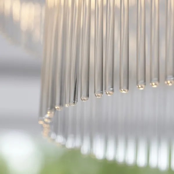 Endon 112575 - Prisadený luster MARIETTA 3xE14/7W/230V mosadz/číra