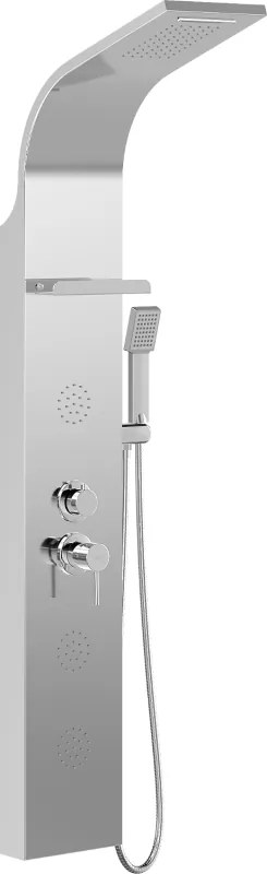 Mexen Borg sprchový panel, chróm - 7615-03-00