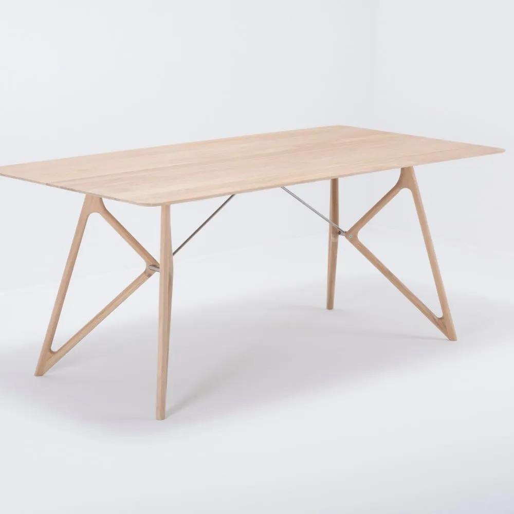 Jedálenský stôl z masívneho dubového dreva Gazzda Tink, 180 × 90 cm