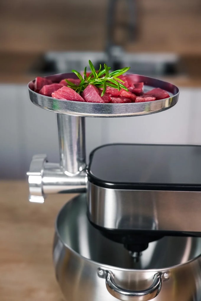 Celokovový kuchynský robot BestBerg BBR-20S / 2500 W / 10 l / 12 rýchlostí