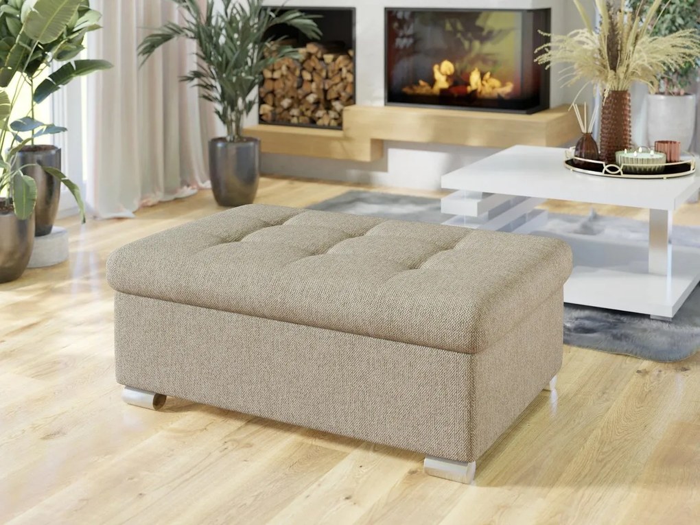 Taburetka Tony veľká, Dostupné poťahy: ekokoža Soft 017 + Lux 05