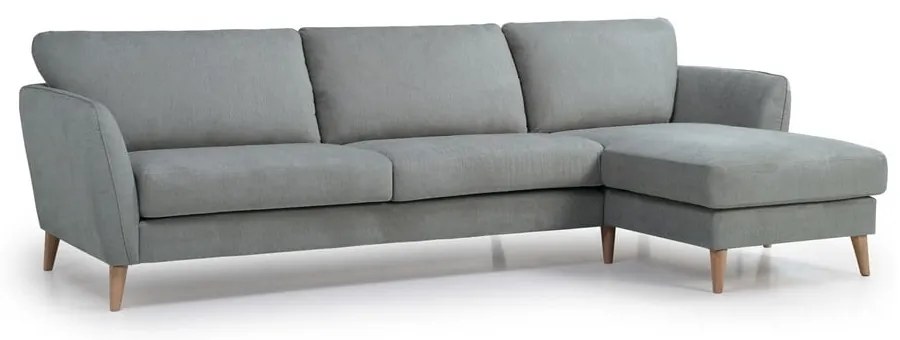 Svetlosivá rohová pohovka (pravý roh) Paris - Scandic