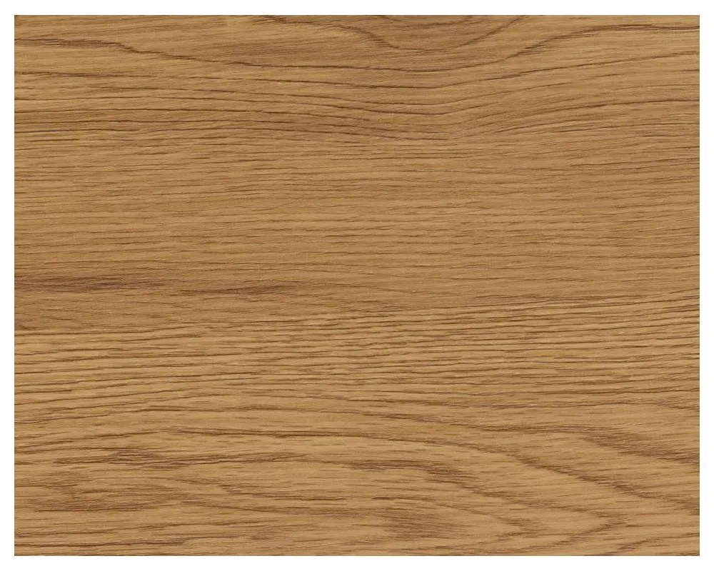 Knižnica v dekore duba v čierno-prírodnej farbe 37x83 cm Seaford – Actona
