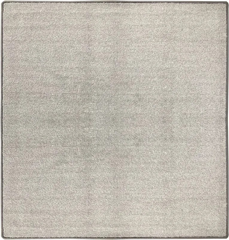 Vopi, Kusový koberec Messina béžová štvorec, 300x300, šedá, obývacia izba