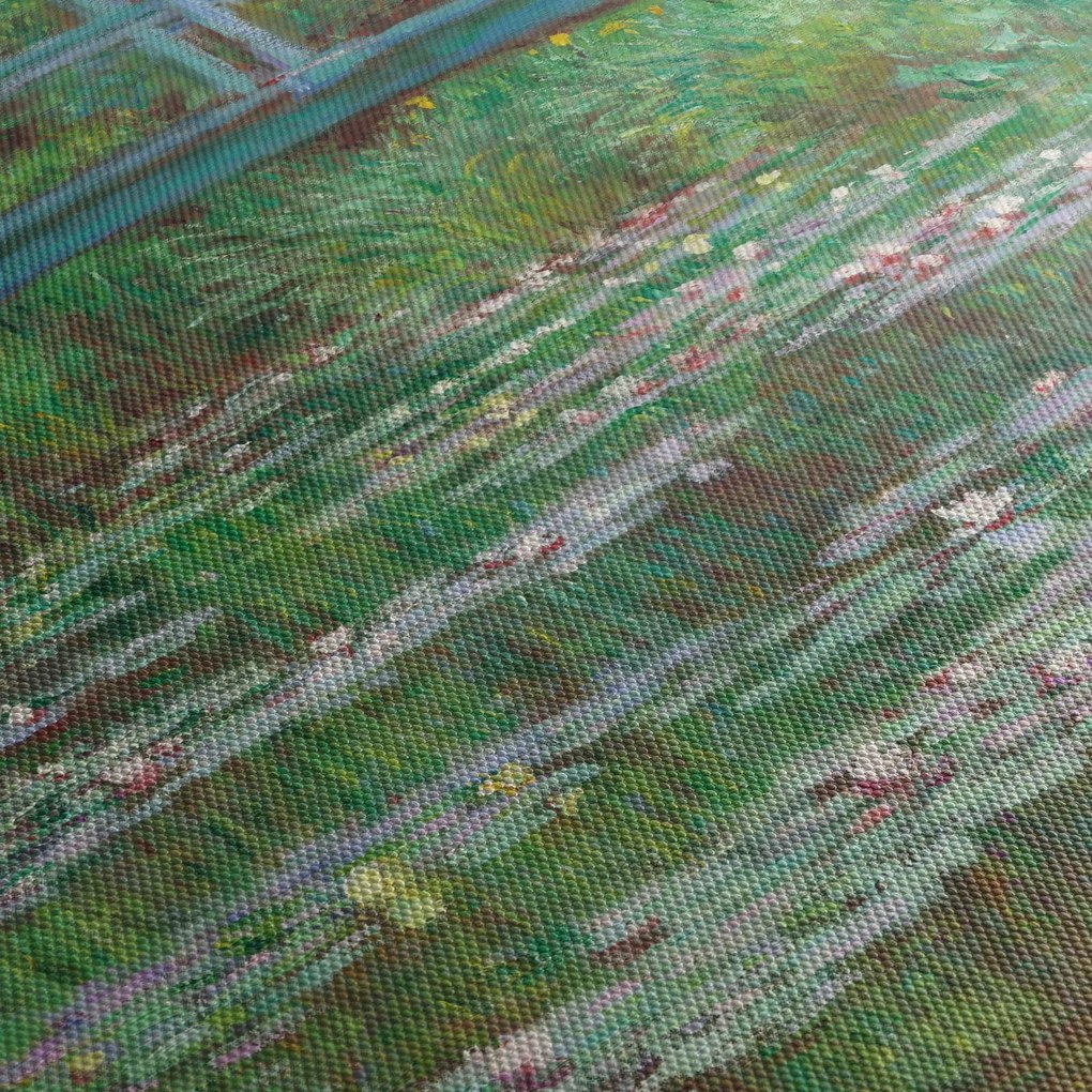 Obraz - Claude Monet, The Japanese Footbridge, reprodukcia (70x50 cm)