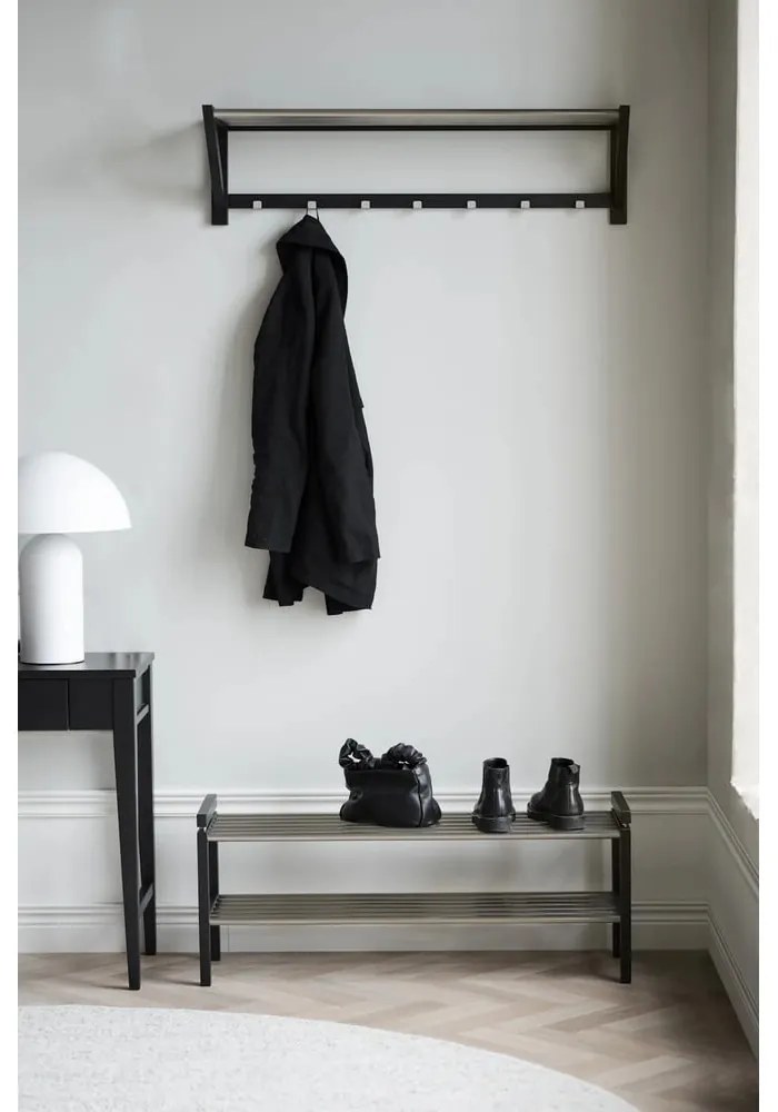 Skrinka na topánky z dubového dreva v prírodnej farbe Confetti – Rowico