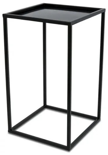 Stojan na kvety 40x24 cm čierna