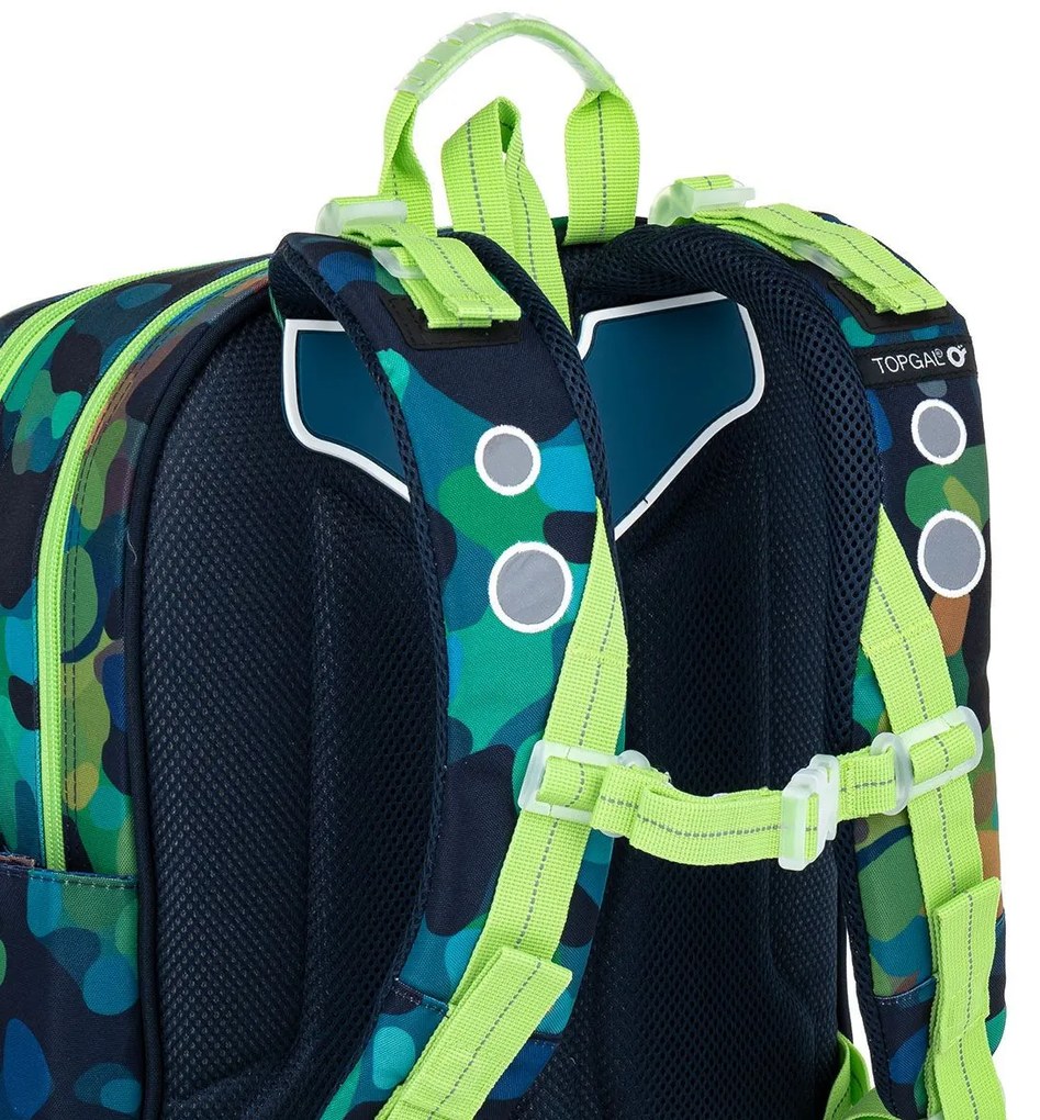 Veľká školská súprava Topgal ENDY 22055 B - batoh + peračník + vrecko na prezuvky + pláštenka na batoh