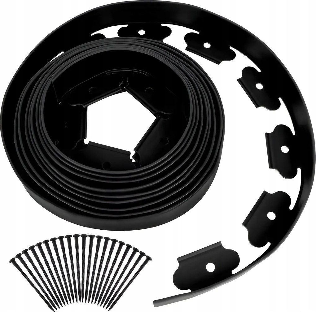 TRENDIE Záhradný obrubník plastový 6cm x 10m