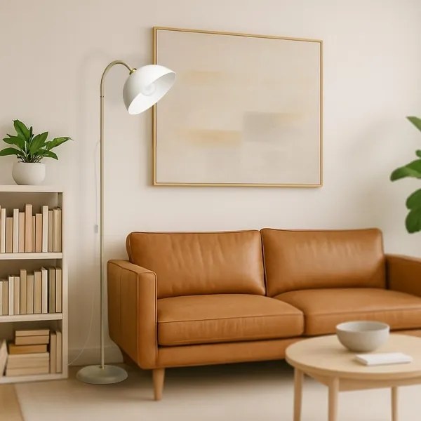 Stojacia lampa ZACK 1xE27/60W/230V béžová