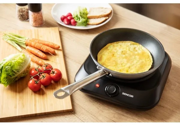 Sencor - Sklokeramický varič  1200W/230V