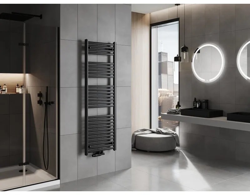 Mexen Hades, vykurovacie teleso 1500 x 500 mm, 693 W, čierna, W104-1500-500-00-70