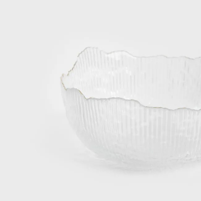 Miska APOLA s drážkami sklenená 714252