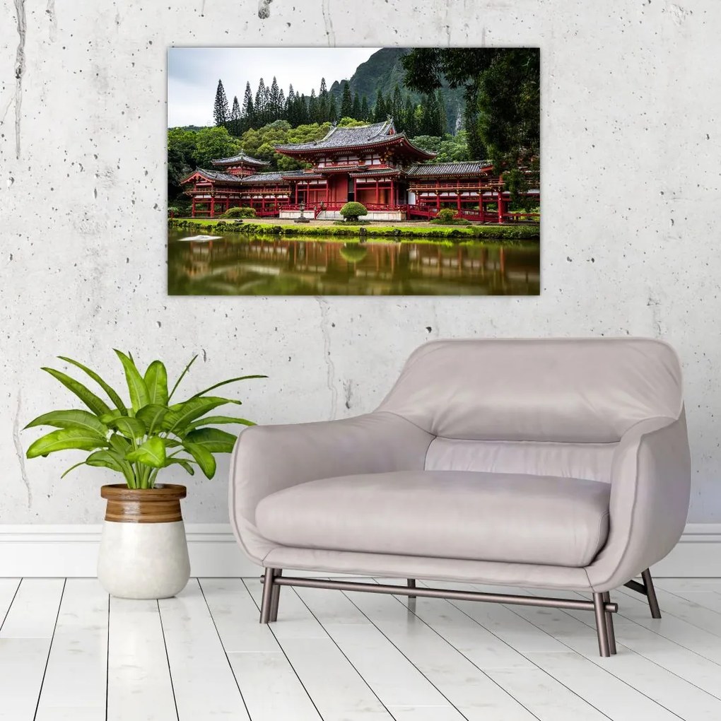 Obraz - Budhistický kláštor (90x60 cm)