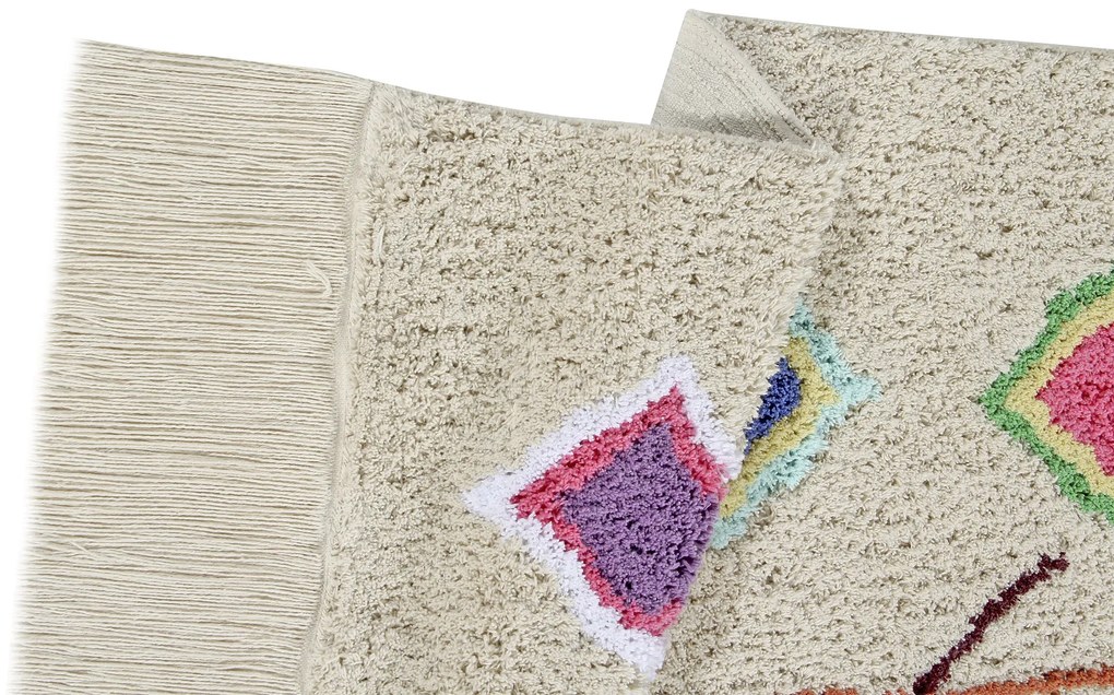 Ručne tkaný kusový koberec Kaarol, 140x200, viacfarebná, obývacia izba, Lorena Canals