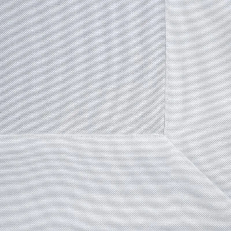 Dekorstudio Elegantný behúň na stôl LUCY s lemovkou v bielej farbe Rozmer behúňa (šírka x dĺžka): 40x180cm