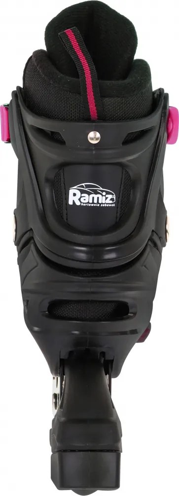 Ramiz Sada kolieskových korčúľ 4 v 1 Korčule pre deti Veľkosť 29-33 Ružová