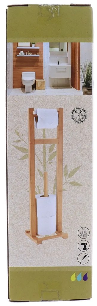 Stojan na toaletný papier Lambie, bambus