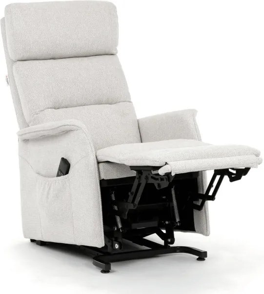 Polohovacie kreslo béžové, elektrické TV-L8960 CRM2