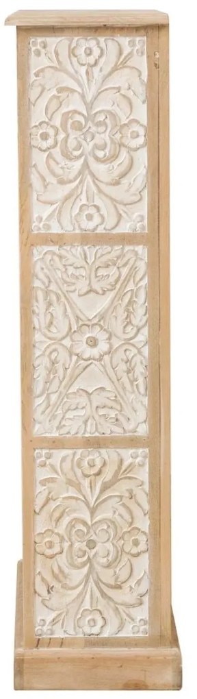 furniture-nabytek.cz - Knižnica do obývacej izby 90x115x35 z dreva mango