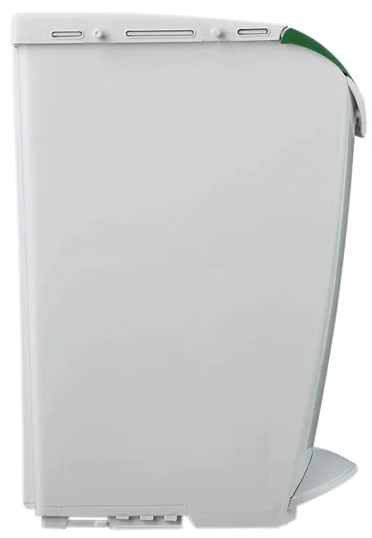 Denox Ekosystem odpadkový kôš na triedený odpad 25 l, zelený - sklo