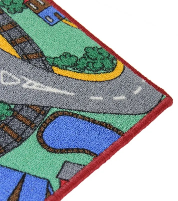 Detský kusový koberec cesty Play Time, 100x165, viacfarebná, detská izba, Associated Weavers