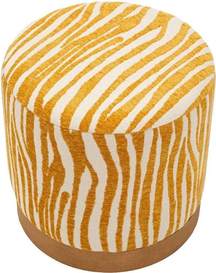 Taburet v horčicovej farbe Savana – Mauro Ferretti