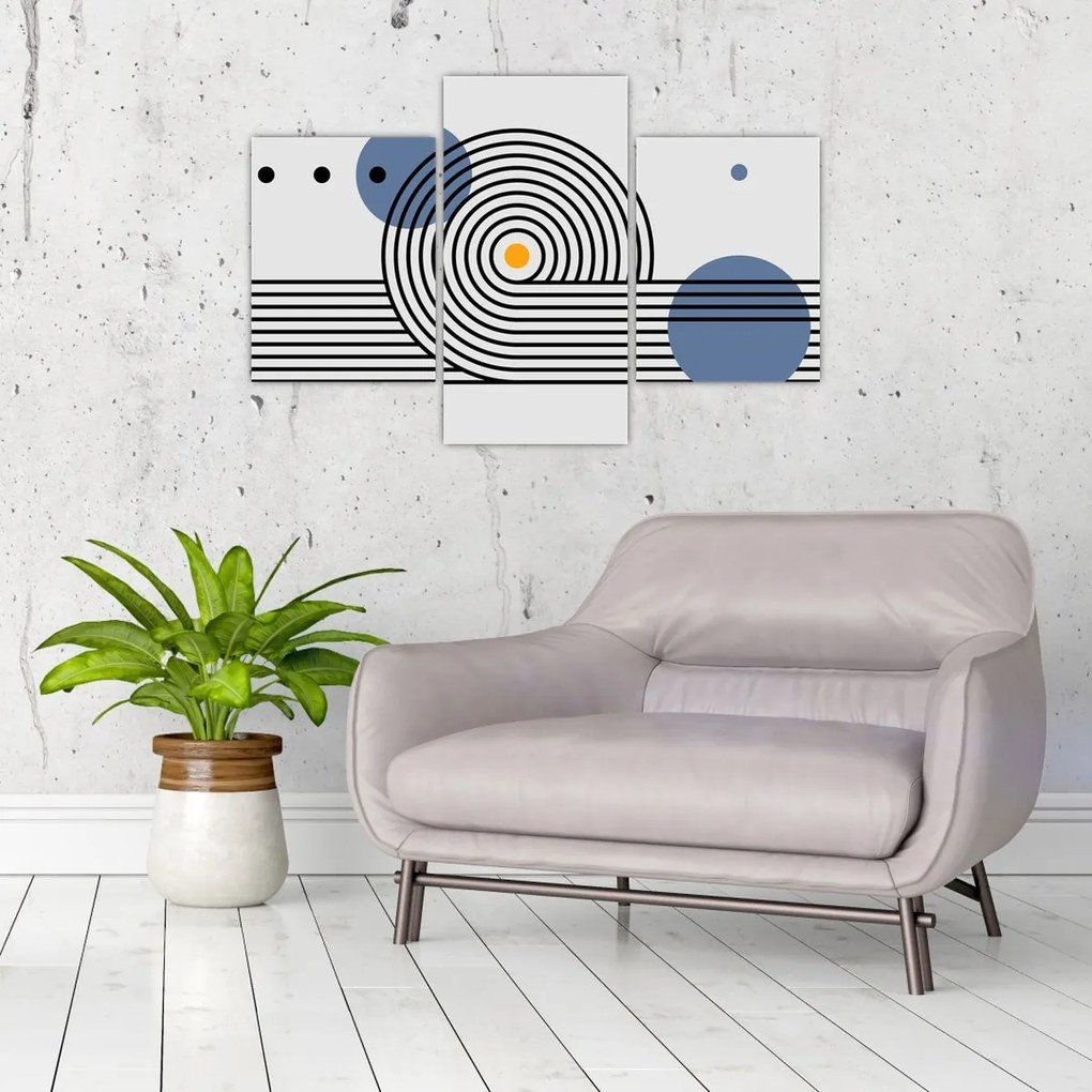Obraz - Minimalistická abstrakcia N⁰1 (90x60 cm)