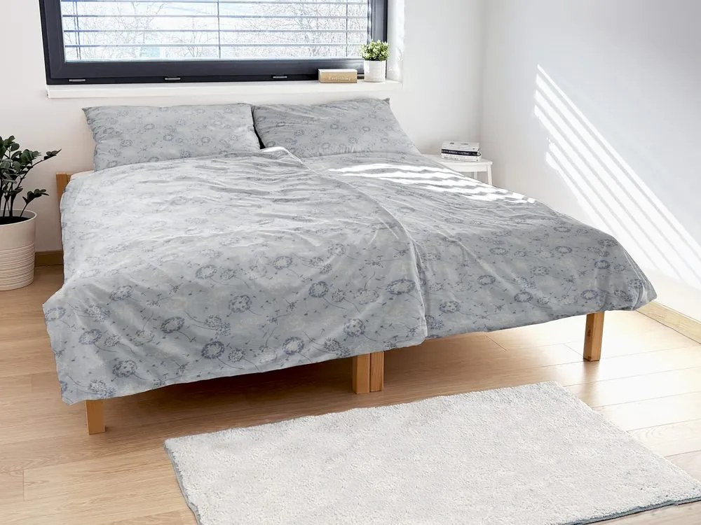 Polášek Krepové obliečky Púpava - 140 x 220 cm / 70 x 90 cm