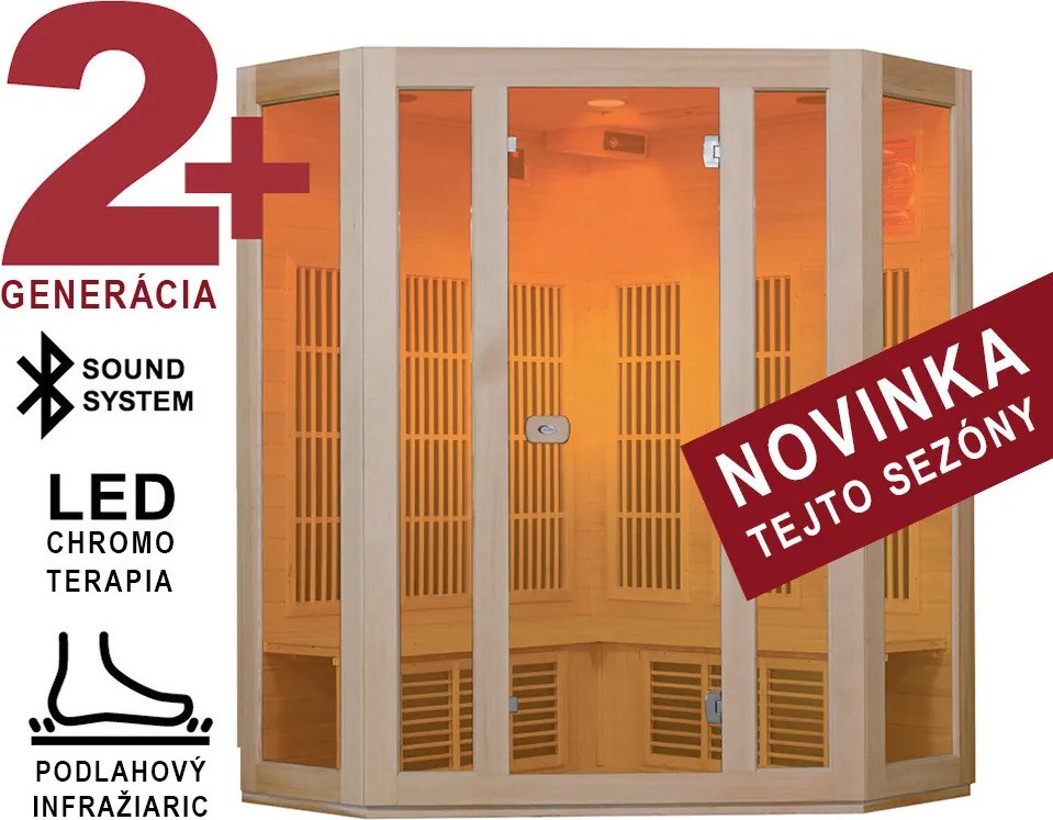 Hanscraft Infrasauna VALENCIA 2+