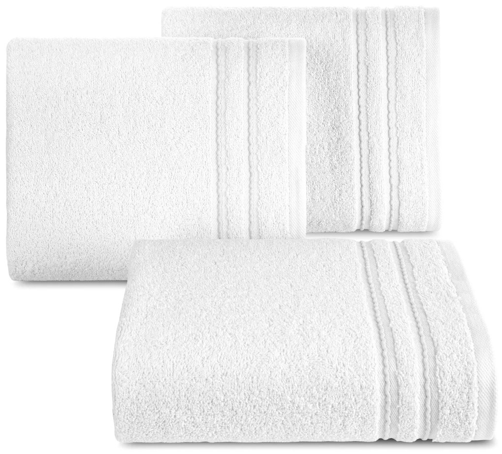 BAVLNENÝ UTERÁK EMINA 30X50 CM BIELA