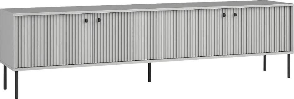 ARIS 4D TV stolík, sivý