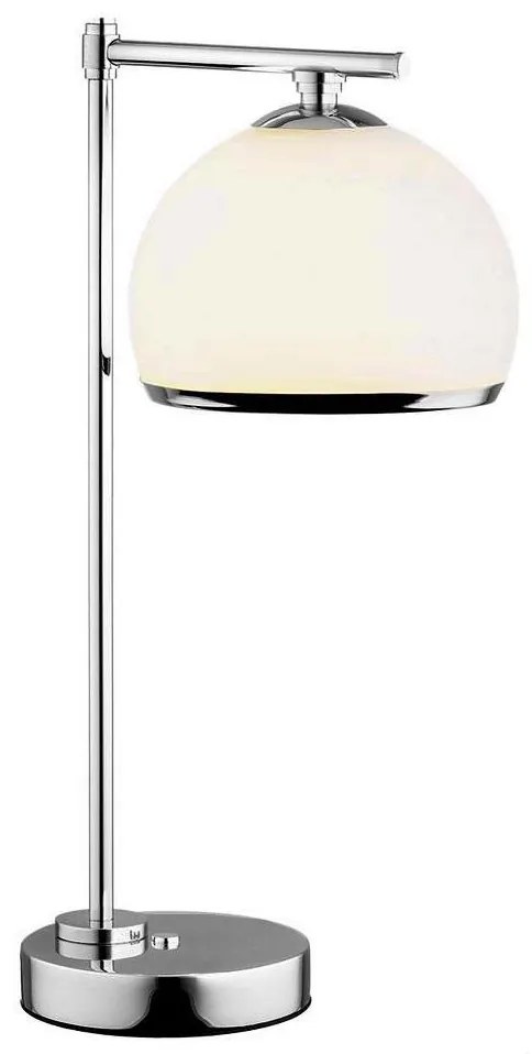 Argon 8121 -  Stolná lampa MARBELLA 1xE27/15W/230V chróm