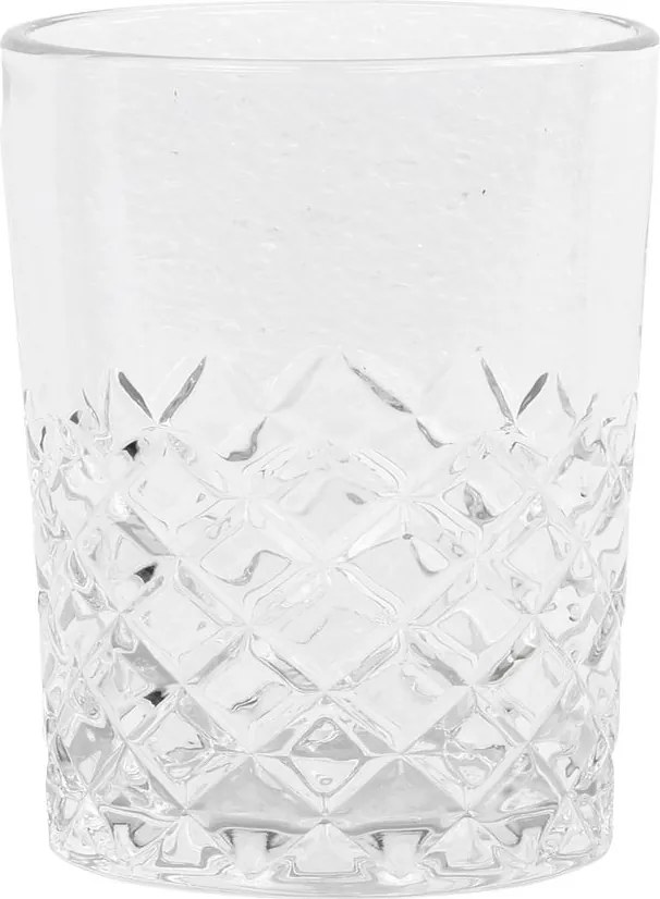 Pohárik s diamantovým brusom Lorient -Ø 8*10 cm / 250 ml