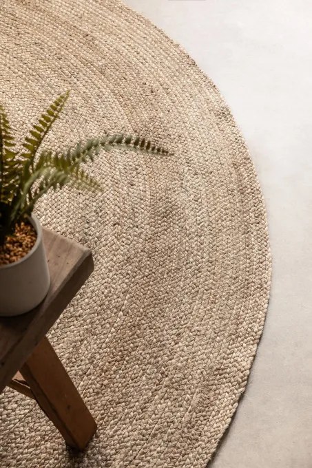 Koberec Hanse Home Jute Braided Rangpur sivý / hnedý