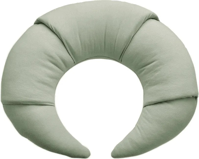 Vankúš croissant zelená 55cm