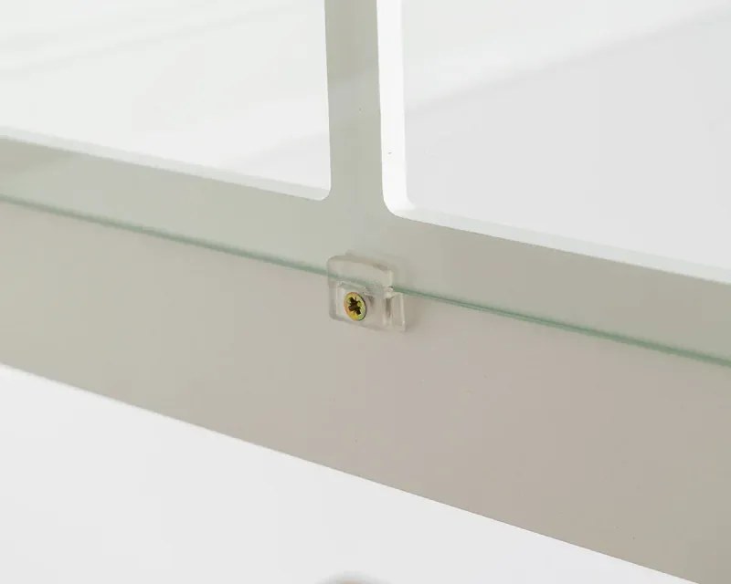 KUCHYNSKÁ LINKA LADY 160 BIELA, biela (doska dub Lancelot)