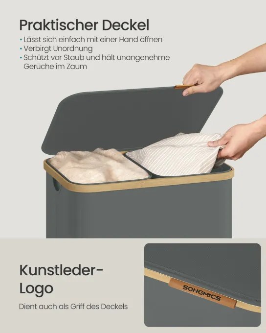 Kôš na bielizeň LCB532GN01