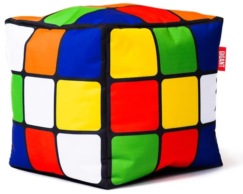 Sedací vak taburetka rubiková kocka