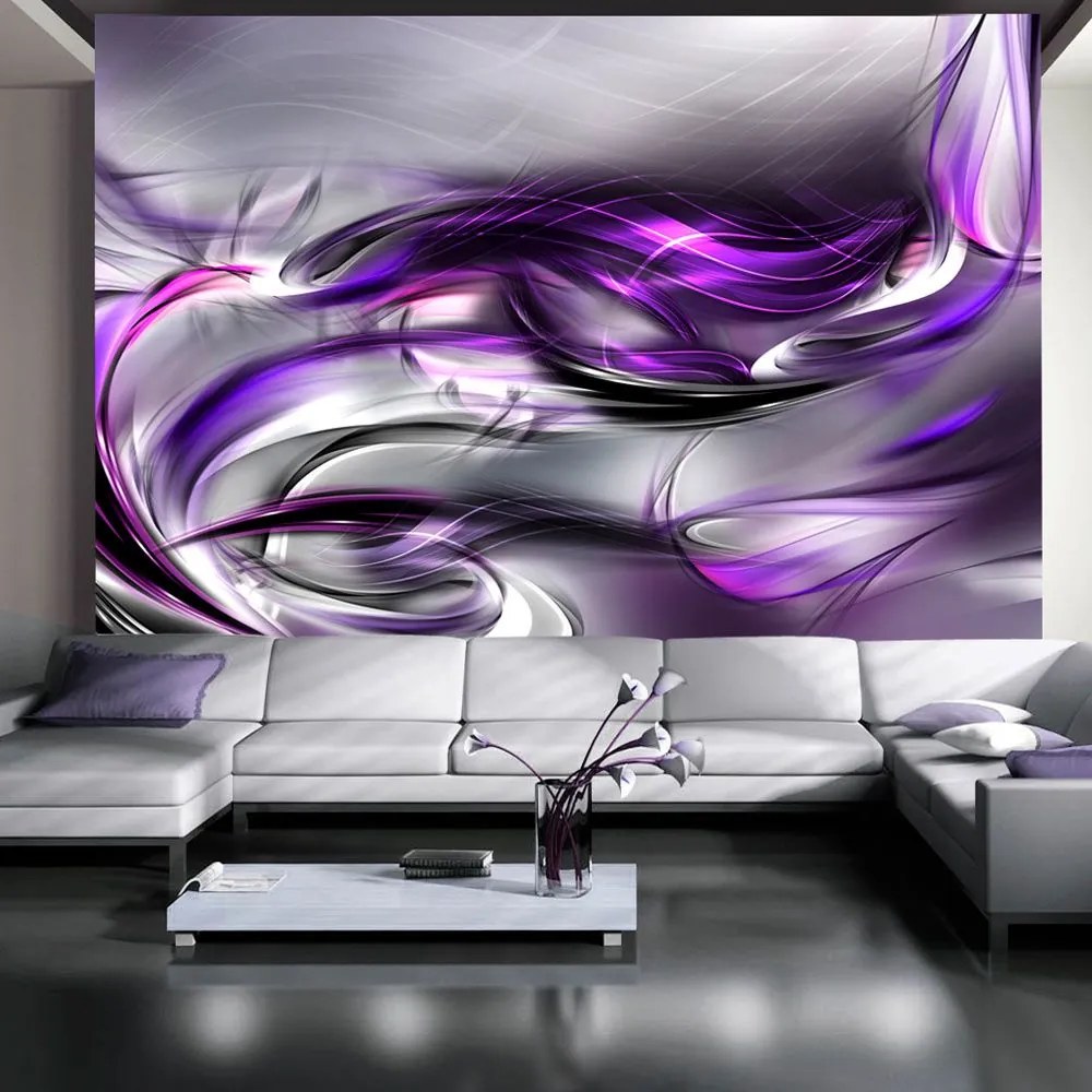 Fototapeta - Purple Swirls 300x210