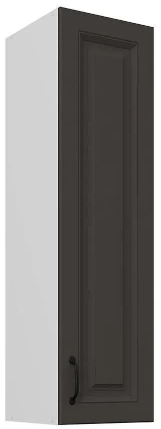 Skrinka do kuchyne Stilo grafit matná/biely 30G-108 1F