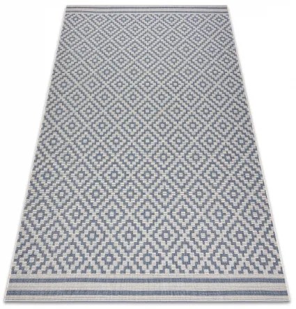 Koberec FLAT 48357/951 SISAL - štvorce Ruta Veľkosť: 160x230 cm