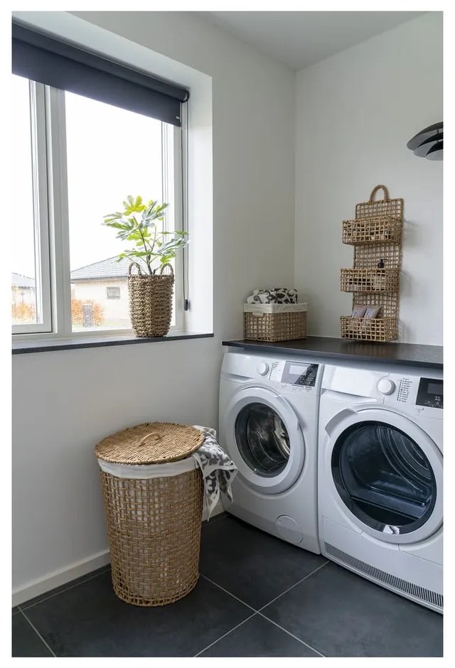 Papierový kôš na bielizeň v prírodnej farbe 77 l Pomal – House Nordic