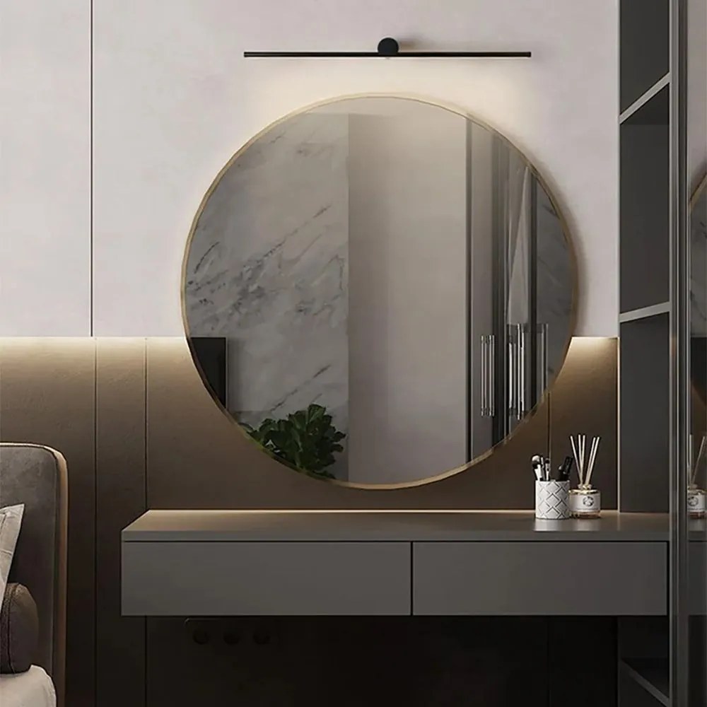 Kúpeľňové LED svietidlo APP1343-W 81,5 cm čierne/neutrálna biela