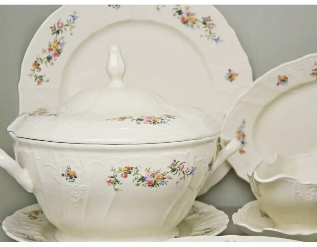 Bernadotte ivory  tanierová sada pre 6 osôb, 26ks