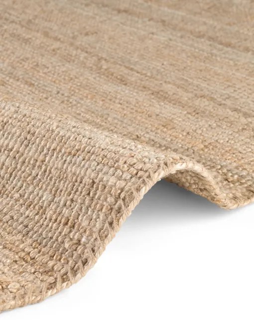 Koberec Hanse Home Bouclé Jaipur naturálny / zlatý kruh